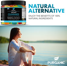 Load image into Gallery viewer, Purganic Gummies for Stress & Relaxation – 985,000 - 100ct