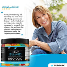 Load image into Gallery viewer, Purganic Gummies for Stress & Relaxation – 950000 - 100ct