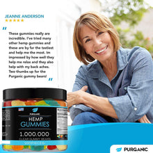 Load image into Gallery viewer, Purganic Gummies for Stress & Relaxation – 1,000,000 - 100ct