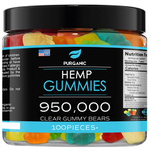 Load image into Gallery viewer, Purganic Gummies for Stress &amp; Relaxation – 950000 - 100ct
