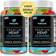 Load image into Gallery viewer, Purganic Gummies - 2 Pack - 350000
