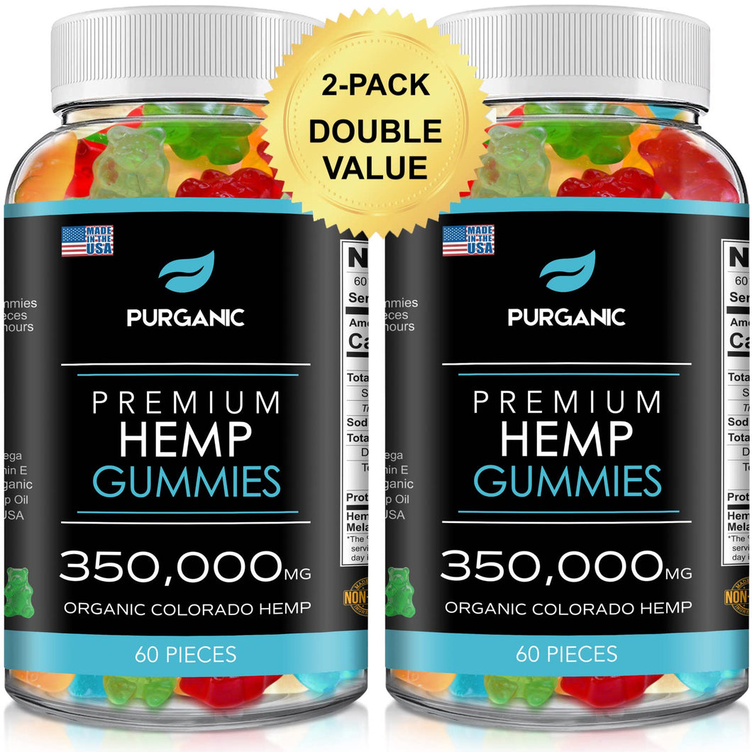 Purganic Gummies - 2 Pack - 350000